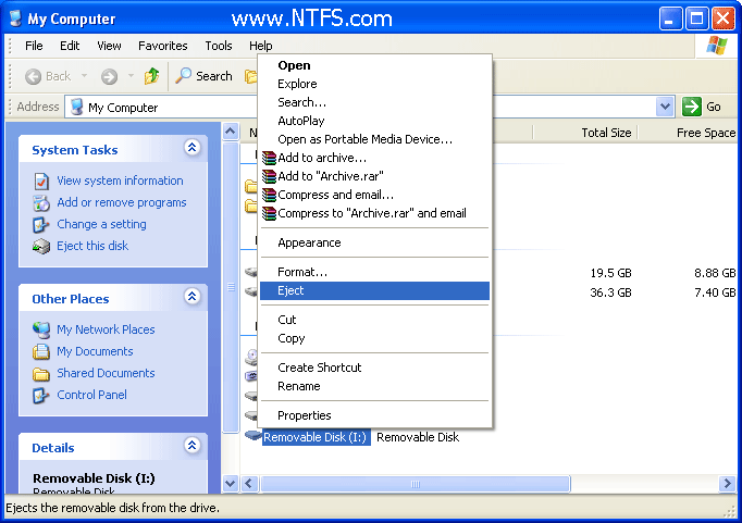 format usb stick ntfs high sierra